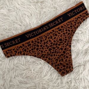 Victoria’s Secret cheetah print thong